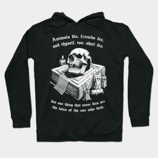 Memento Mori poetry Hoodie